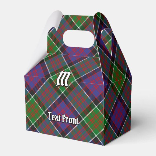 Clan MacDonald van Clanranald Tartan Favor Box Bedankdoosjes (Voorkant Zijde)
