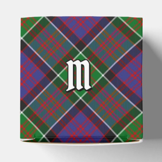 Clan MacDonald van Clanranald Tartan Favor Box Bedankdoosjes (Bovenkant)