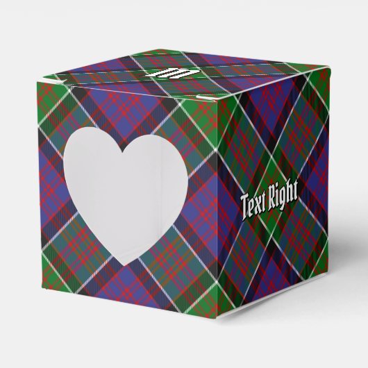 Clan MacDonald van Clanranald Tartan Favor Box Bedankdoosjes (Voorkant Zijde)