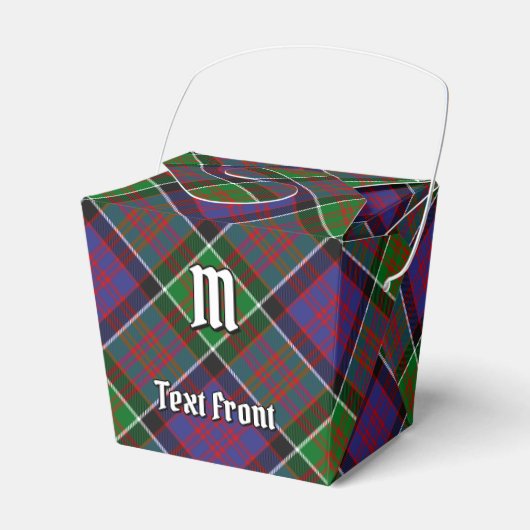 Clan MacDonald van Clanranald Tartan Favor Box Bedankdoosjes (Voorkant Zijde)
