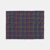 Clan MacDonald van Clanranald Tartan Fleece Deken (Voorkant (Horizontaal))