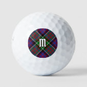 Clan MacDonald van Clanranald Tartan Golf Balls Golfballen (Voorkant)