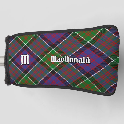Clan MacDonald van Clanranald Tartan Golfheadcover (Voorkant)