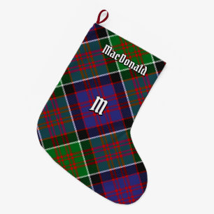 Clan MacDonald van Clanranald Tartan Grote Kerstsok
