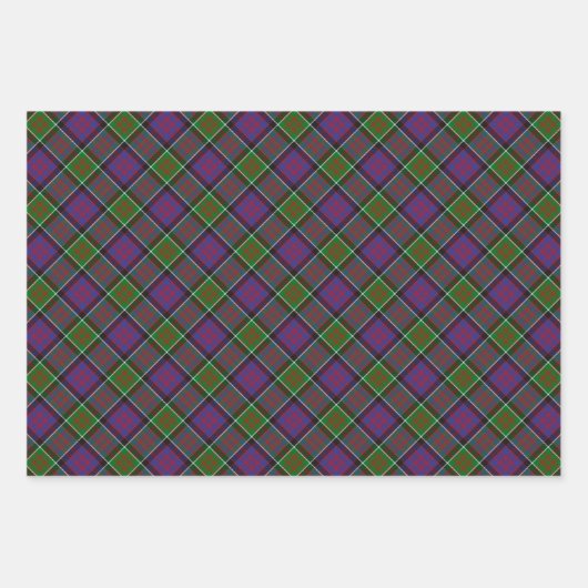Clan MacDonald van Clanranald Tartan Inpakpapier Vel (Voorkant 2)