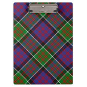 Clan MacDonald van Clanranald Tartan Klembord (Voorkant)