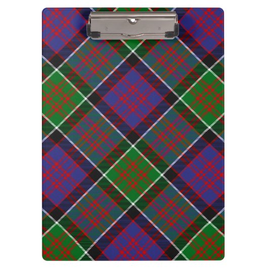 Clan MacDonald van Clanranald Tartan Klembord (Voorkant)