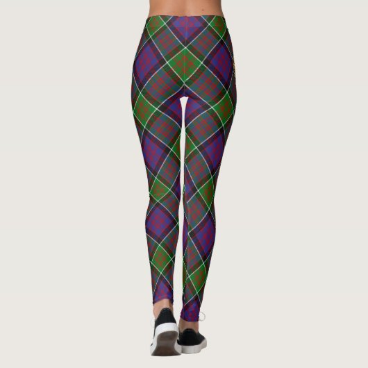 Clan MacDonald van Clanranald Tartan Leggings (Achterkant)