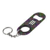 Clan MacDonald van Clanranald Tartan Mini Flessenopener (Voorkant Gekanteld)