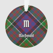 Clan MacDonald van Clanranald Tartan Ornament (voorkant)