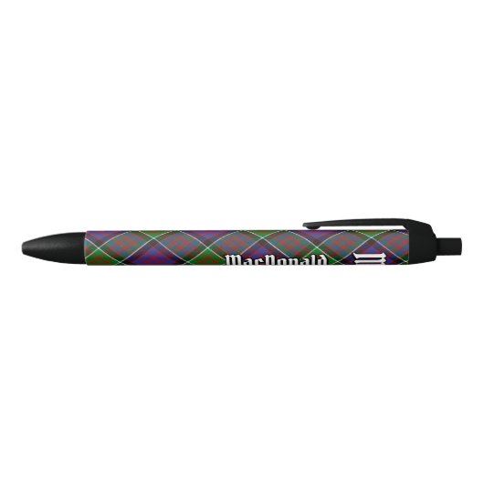 Clan MacDonald van Clanranald Tartan Pen (Bovenkant)