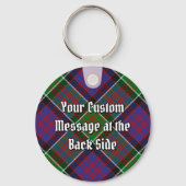 Clan MacDonald van Clanranald Tartan Sleutelhanger (Achterkant)