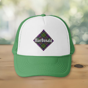 Clan MacDonald van Clanranald Tartan Trucker Hat Pet