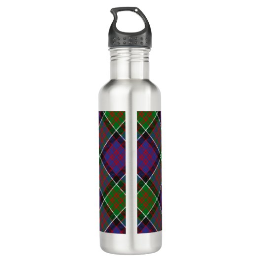 Clan MacDonald van Clanranald Tartan Waterfles (Achterkant)