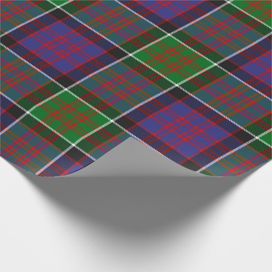 Clan MacDonald van Clanranald Tartan Wrapping Pape Cadeaupapier (Hoek)