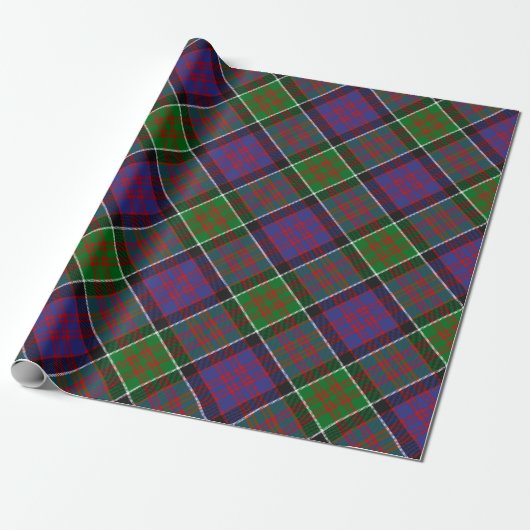 Clan MacDonald van Clanranald Tartan Wrapping Pape Cadeaupapier (Uitgerold)