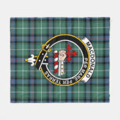 Clan MacDonald van de eilanden die de oudheid van Fleece Deken (Voorkant (Horizontaal))