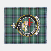Clan MacDonald van de eilanden die de oudheid van  Fleece Deken (Voorkant (Horizontaal))