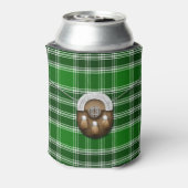 Clan MacDonald van de eilandengroep Tartan Sporran Blikjeskoeler (Blikje Achterkant)