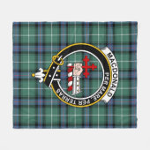 Clan MacDonald van de islamitische jager van moder Fleece Deken (Voorkant (Horizontaal))