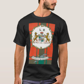 Clan MacDonald van de Isles and Slate  Tart T-shirt