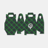 Clan MacDonald van de Isles Crest & Tartan Bedankdoosjes (Uitgevouwen)