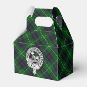 Clan MacDonald van de Isles Crest & Tartan Bedankdoosjes (Voorkant Zijde)