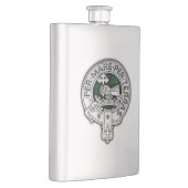 Clan MacDonald van de Isles Crest & Tartan Flacon (Rechts)