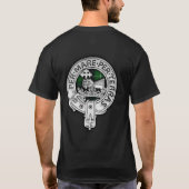 Clan MacDonald van de Isles Crest & Tartan T-shirt (Achterkant)
