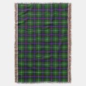 Clan MacDonald van de Isles Tartan Deken (Voorkant Verticaal)