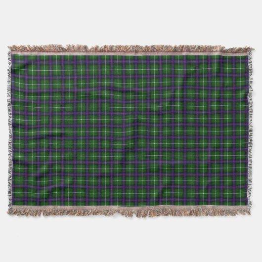 Clan MacDonald van de Isles Tartan Deken (Voorkant)
