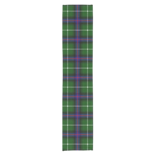 Clan MacDonald van de Isles Tartan Korte Tafelloper (Voorkant)