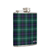 Clan MacDonald van de Isles Tartan Monogram Heupfles (Rechts)