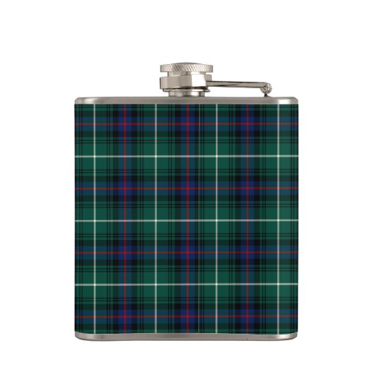 Clan MacDonald van de Isles Tartan Monogram Heupfles (Achterkant)