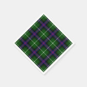 Clan MacDonald van de Isles Tartan Servetten (Hoek)
