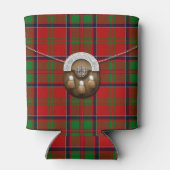 Clan MacDonald van Glencoe Tartan en Sporran Blikjeskoeler (Achterkant)