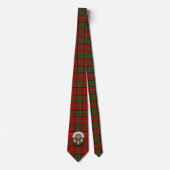 Clan MacDonald van Glencoe Tartan en Sporran Stropdas (Voorkant)