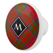 Clan MacDonald van Keppoch Tartan Ceramic Knob Keramische Knop (Rechts)
