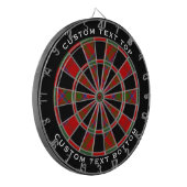 Clan MacDonald van Keppoch Tartan Dart Board Dartbord (Voorkant Links)