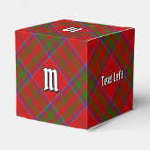 Clan MacDonald van Keppoch Tartan Favor Box Bedankdoosjes (Achterkant)
