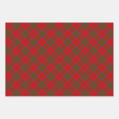 Clan MacDonald van Keppoch Tartan Inpakpapier Vel (Voorkant 2)