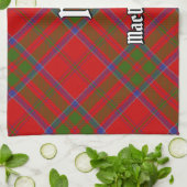 Clan MacDonald van Keppoch Tartan Kitchen Towel Theedoek (Gevouwen)