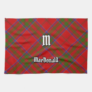 Clan MacDonald van Keppoch Tartan Kitchen Towel Theedoek