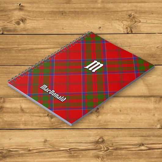 Clan MacDonald van Keppoch Tartan Notitieboek