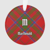 Clan MacDonald van Keppoch Tartan Ornament (voorkant)