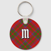 Clan MacDonald van Keppoch Tartan Sleutelhanger (Voorkant)