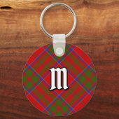 Clan MacDonald van Keppoch Tartan Sleutelhanger (Voorkant)