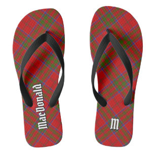Clan MacDonald van Keppoch Tartan Teenslippers