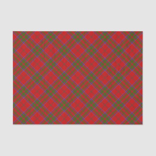 Clan MacDonald van Keppoch Tartan Tissue Paper Tissuepapier (Voorkant)