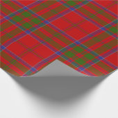 Clan MacDonald van Keppoch Tartan Wrapping Paper Cadeaupapier (Hoek)